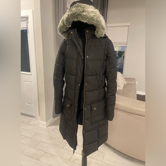 Barbour Jackets & Blazers - Barbour peninsular fibredown women puffer hoodie coat US 8